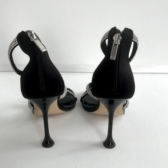 MARC FISHER $160 Women’s Carita Ankle Jeweled Strap Heeled Sandals Size 8.5 NEW - Picture 6 of 7
